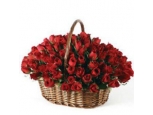 Passion for Red Roses - 36 Stems Basket